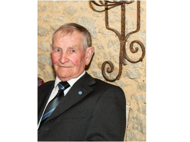 Tributes are being paid to - Arthur 'Archie' Buzzard - a well-known figure in local Banbury sport community who has died. (photo from the Buzzard family)