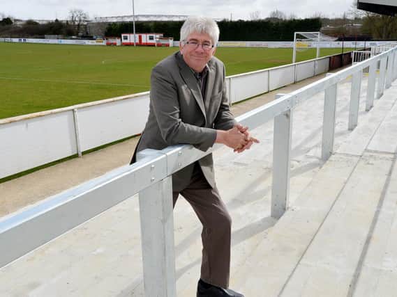 Brackley Town chairman Francis Oliver