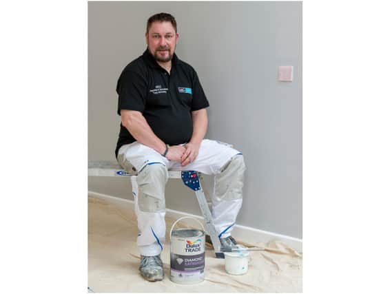 A Brackley painter and decorator - Tony McCawley - has been announced as the winner of the Scheme Supporter category at the national Dulux Select Decorators Awards.