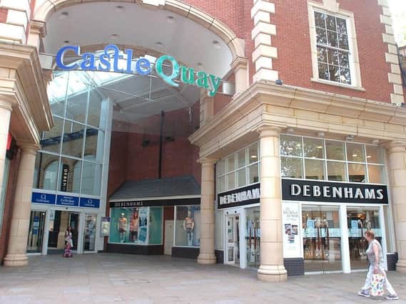 The Debenhams department store located at Castle Quay shopping is set to offer a final closing sale on 'Retail Reopening' day on Monday April 12.