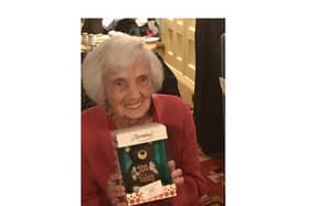Margaret Carpenter who celebrated her 100th birthday