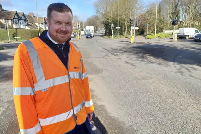 Oxfordshire County Councillor Liam Walker, who is the cabinet member forHighways DeliveryandOperations