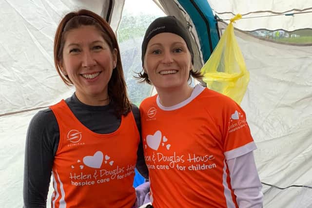 Rachel Piper from Banbury and Jo Parker, from Northwich, took part in the Last One Standing Ultramarathon