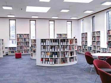 The money has been spent on the college's old library space, which it now calls its 'learning environment'.