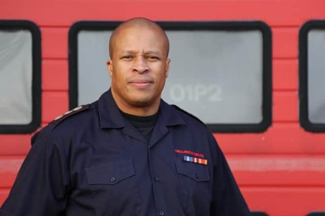 Banbury's fire station manager, Mike Clarke