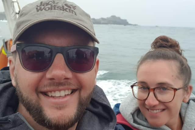 Nick and Briony Blake on their travels in South America