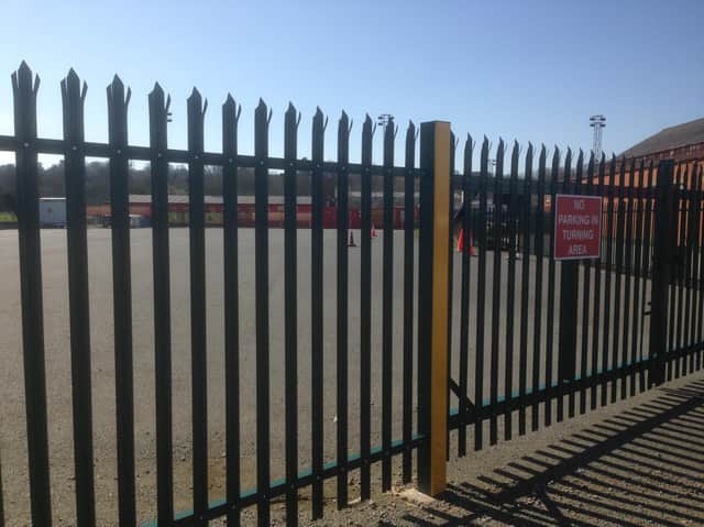 The Banbury Plant Hire Community Stadium locked up to everyone