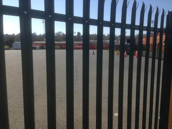 The gates at the Banbury Plant Hire Community Stadium will remain locked after the season was cancelled
