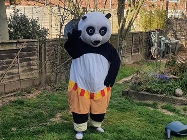 Banbury's Kung Fu Panda helps leads the classes at Wing Chun International