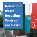 Waste recycling centres across Oxfordshire are now closed