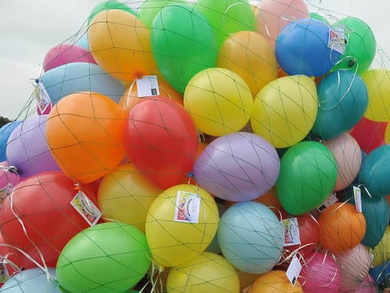 Virtual balloon race will raise money for Katharine House Hospice. Library picture