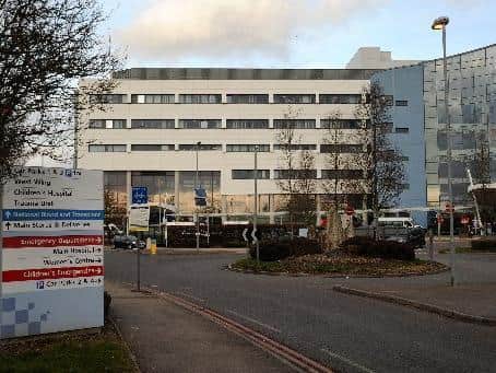 Numbers of attendances at A&E at the Horton and JR (pictured) have dropped