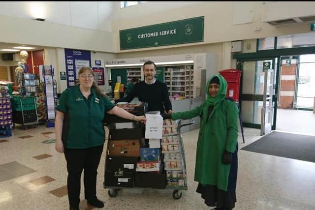 Morrisons Banbury makes a food donation