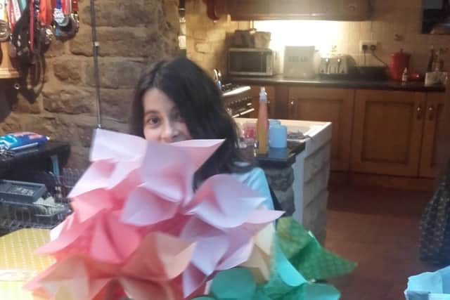 Pupil Penny Chanides from Middleton Cheney recently celebrated her 12thbirthday in lockdown and made 26 individual origami pieces