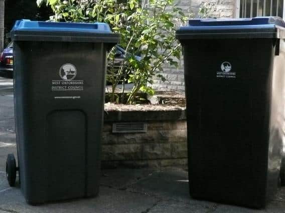 West Oxfordshire bin-men have been praised for their extra efforts