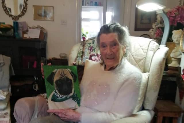 Winifred Donavan spent three days being treated at the Horton's emergency assessment unit and any boredom was relieved with the hospital's activity pack