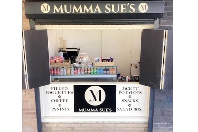 Mumma Sues is located in Orchard Way between On Ho Chinese takeaway and Lords & Ladies salon.