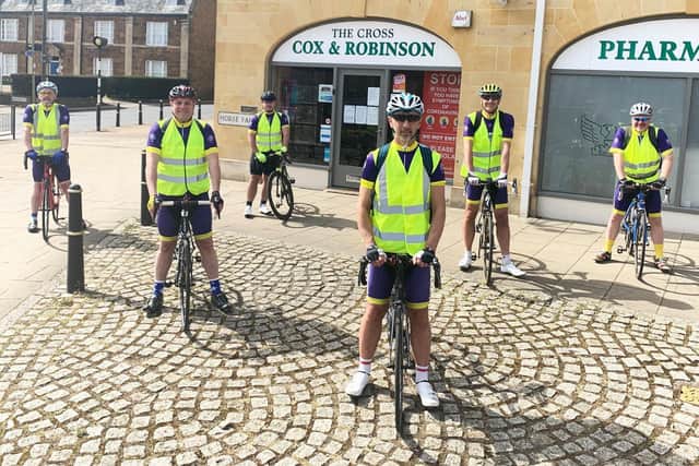 Members of the Banbury Star Cyclists club