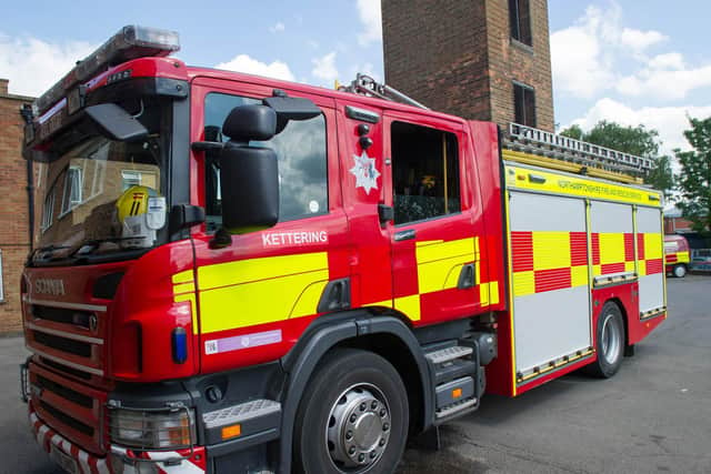 Northamptonshire Fire and Rescue Service (photo from Northamptonshire Fire and Rescue Service)