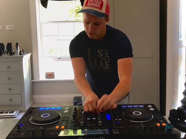 Max Tyler, an aspiring DJ who is Bloxham School student