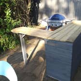 Photo of an outdoor kitchen project as an example of what can be submitted as part of the competition