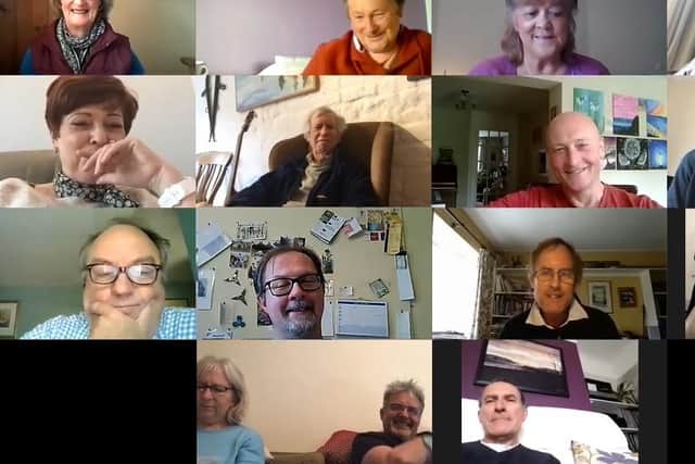Rusty Musicians, brought together by an initiative to help people feel less isolated, have continued to jam despite being unable to get together during lockdown.