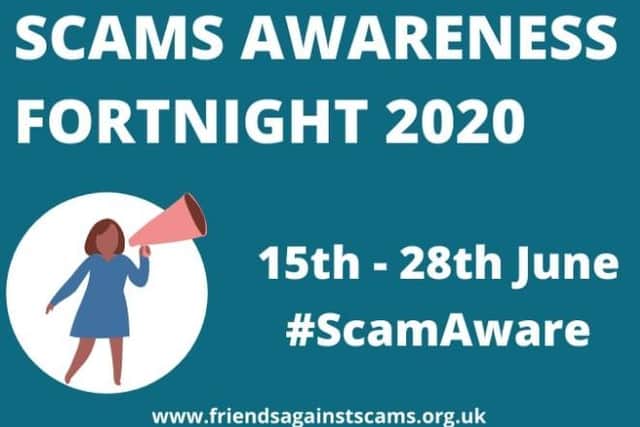 Oxfordshire County Council is taking part in Scams Awareness Fortnight (15-28 June)