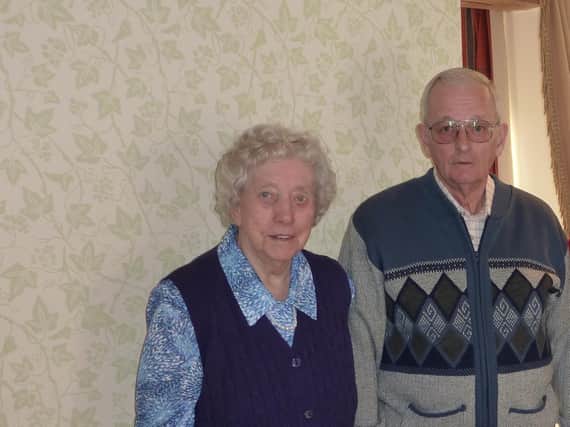 Dorcas Tobin, who will celebrate her 100th birthday on Sunday June 28, beside her son, Robert Tobin