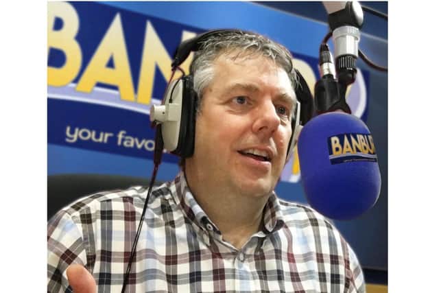 The Banbury Town Council has voted to back a bid by internet broadcaster Banbury FM for an ‘on air’ licence. Banbury FM is run by Adderbury-based professional broadcaster Andy Green, who is pictured here. (Submitted photo)