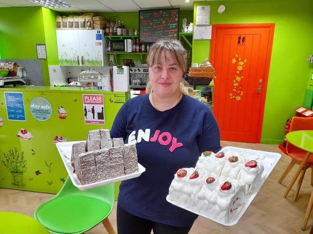 Alexandra Vetuleasa's dream came true when she opened her own business - Elly's Cake and Coffee Shop - in October 2019 of the Banbury town centre.