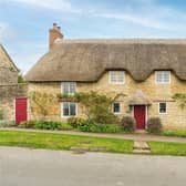 St Patrick's Cottage, a grade II listed home, has come on the market in the village of Aynho near Banbury (Image from Rightmove)