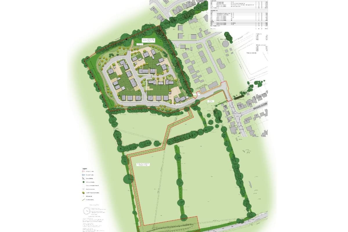Samuelson Court Banbury Plans show developers look to build 49 new homes in Banbury