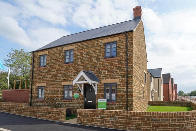 The show home at St James View, Brackley