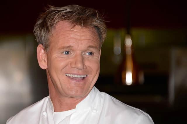 Gordon Ramsay, trained at catering college in Banbury, has been voted 'Best TV Chef of All Time' in a survey. Picture by Getty