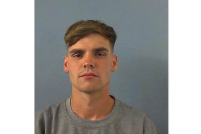 Aidan Hackett, aged 27, from Bicester, pleaded guilty to rape in a hearing at Oxford Crown Court, and was sentenced today, Wednesday November 17 (Image from TVP website)