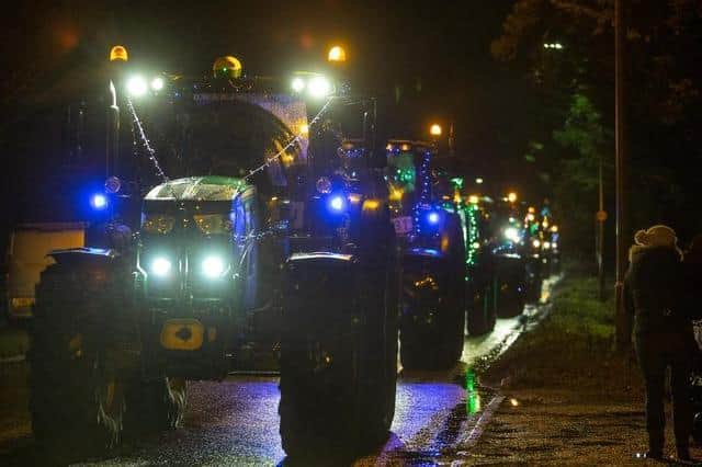 The spectacle of brightly lit tractors will be seen in convoy around Banbury area villages on December 18