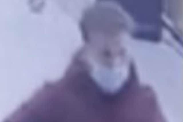 The man wanted by police in connection with the attempted theft of a trolley of alcohol from Waitrose, Banbury