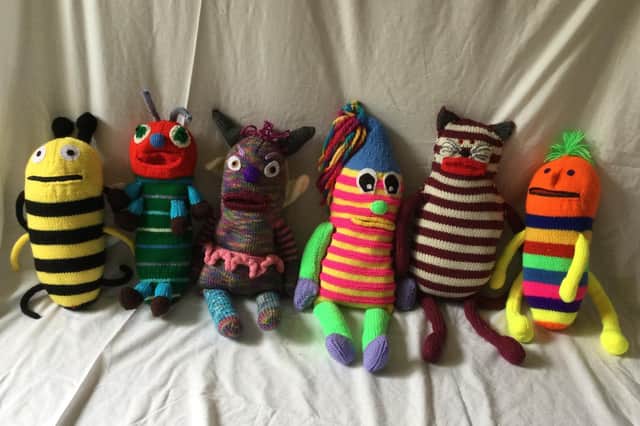 A group of volunteers have created some cuddly characters called Worry Monsters to help children in care and young people with a range of vulnerabilities and disabilities across Oxfordshire. (Image from Oxfordshire County Council)