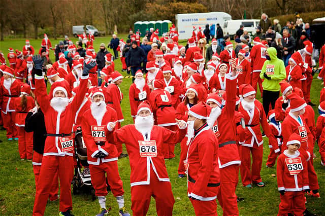 December Fun Run Photo gallery: Hundreds brave the cold for Santa Fun Run in Banbury to ...