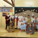 Pupils at Wroxton Primary School in the reception to year three classes (Kestrels and Eagles) performed the annual holiday play -  The Big Little Nativity