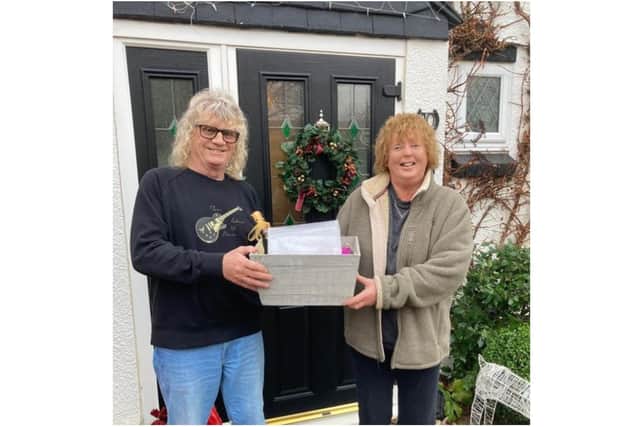 The Bourtons Big Lightfest 2021 competition winners are Karl and June Thompson.