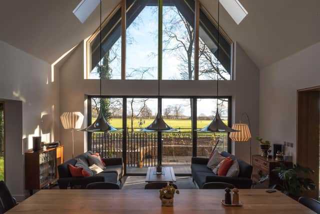 A contemporary new home designed by Shipston-based Hayward Smart Architects and built in Sibford Ferris has won Build It Magazine 2021 Award for ‘Best Self Build Home.' (Submitted photo)