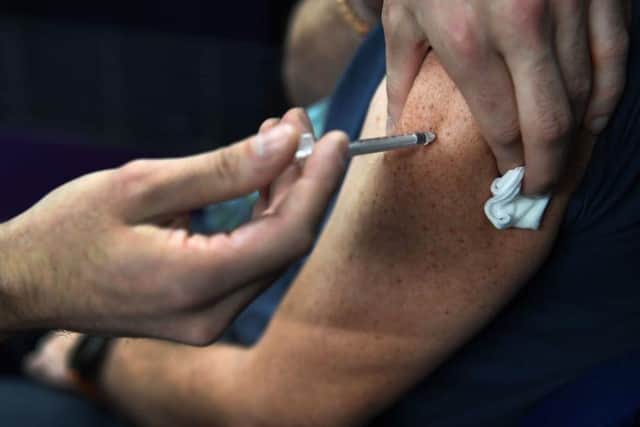 Vaccinations can be booked on the National Booking Service though some Banbury surgeries are offering walk up jabs on their Facebook pages. Picture by Getty