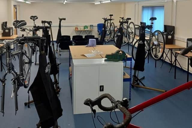 Workshops for cycle maintenance will take place at the Colin Sanders Innovation Centre in Mewburn Road, Banbury