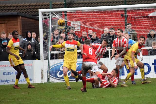 Great defence kept another clean sheet for Banbury United against Stourbridge