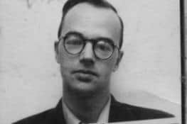 Klaus Fuchs, who met Soviet secret agent 'Sonya' on a bench at Nethercote for the handover of top secret documents relating to atomic weapons
