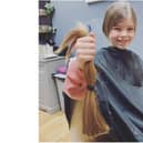 Banbury school girl, Darcie May, aged 8, had her long locks cut off to donate to the Princess Trust charity and raised nearly £700 too. (photo with permission from family)