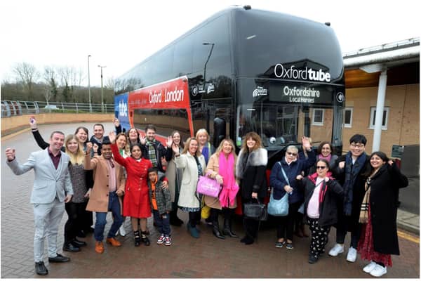 Community heroes and keyworkers nominated across Oxfordshire for their service during the pandemic enjoyed an afternoon out in London from Stagecoach (photo by Paul Nicholls)