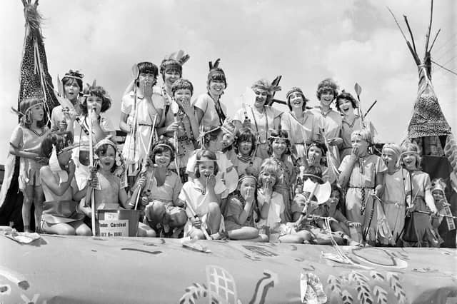 Finedon carnival 1981