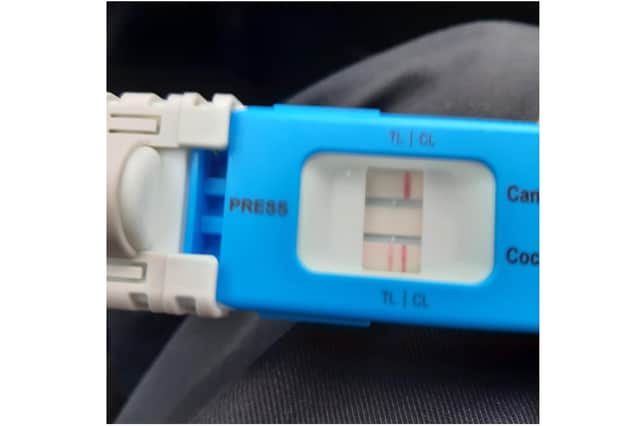 Officers with the Thames Valley Police Roads Policing Unit arrested a driver for suspected drug driving after a vehicle stop in Launton Road, Bicester today, Thursday February 3. (Image from TVP Roads Policing Tweet)